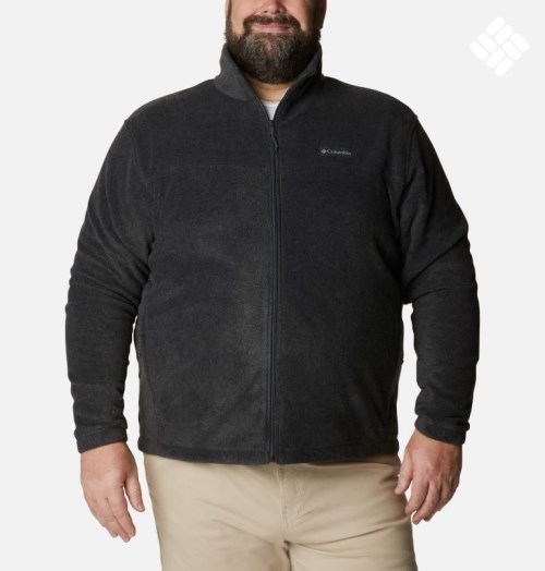 Jachete Din Lână Columbia Steens Mountain 2.0 Full Zip Barbati Negrii | Plus Size MESQ7Z019